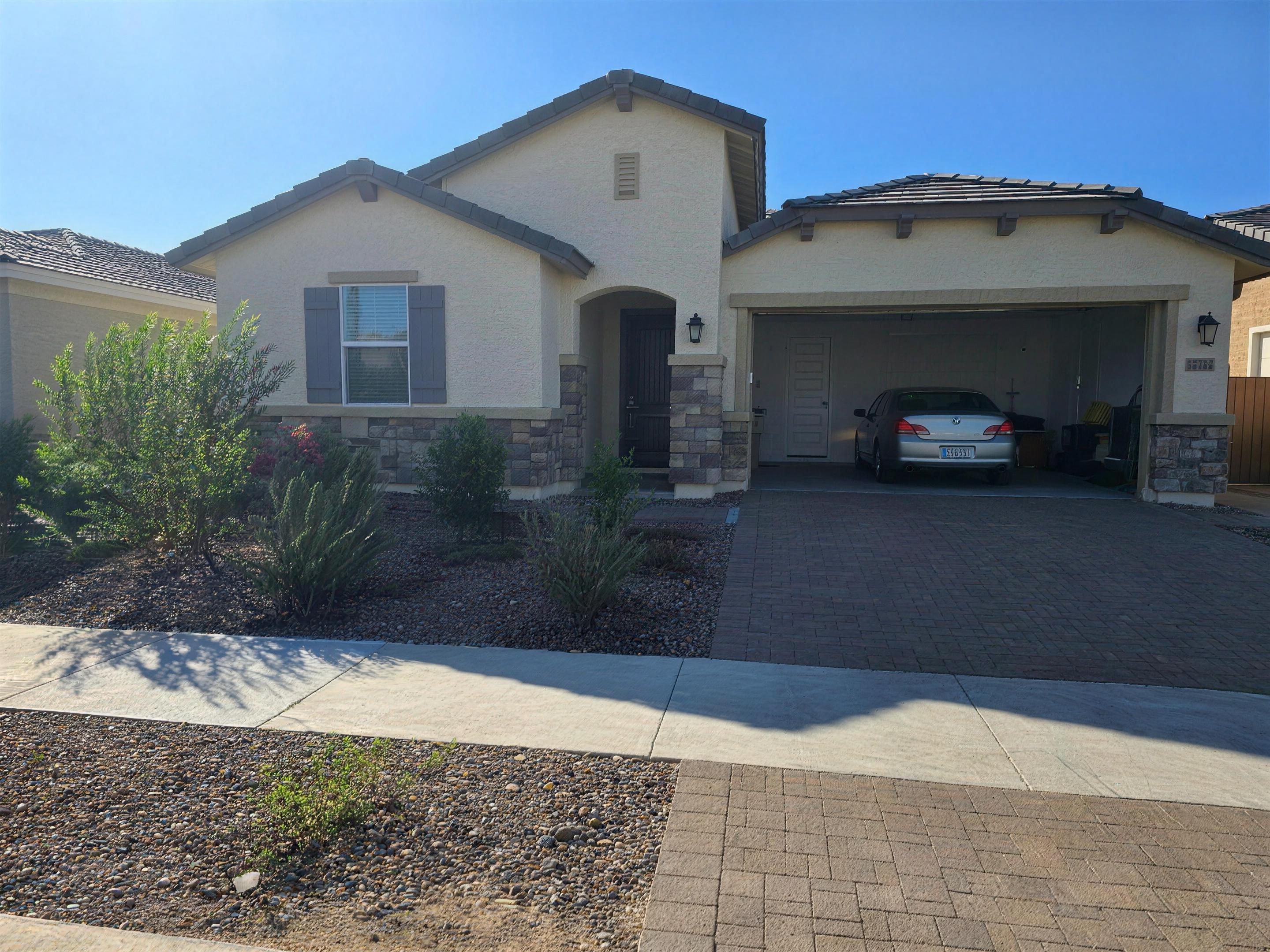 Front exterior of The Greenwood furnished rental